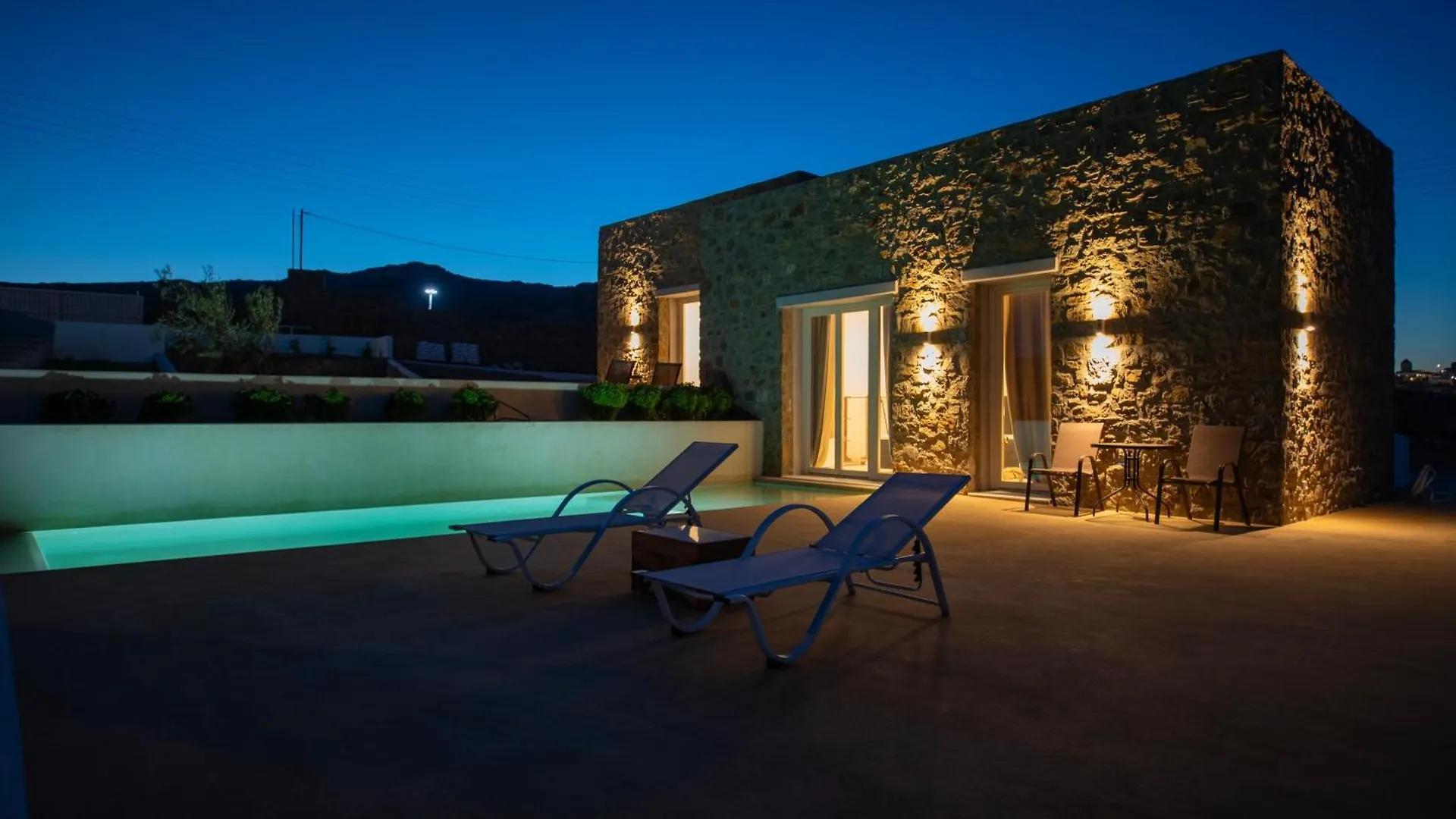 אנו מרה Adyton Mykonos Luxury Suites & Pools יוון